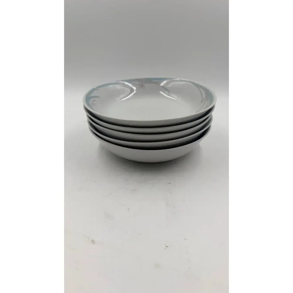 Vintage 1980's Set of 5 Soup Bowls 8